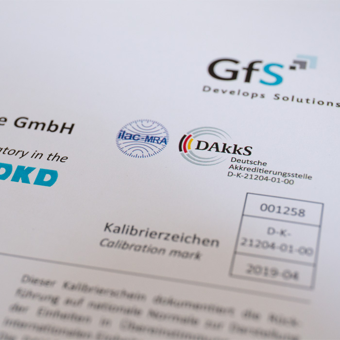 Erweiterung DAkkS-Akkreditierung nach DIN EN ISO/IEC 17025:2018 für die Messgröße Druck